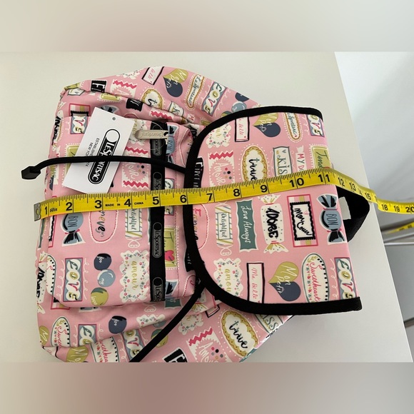 Lesportsac small edie backpack sweet talk pink - Picture 3 of 9
